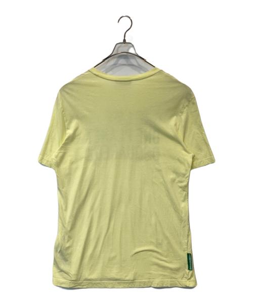DSQUARED2（ディースクエアード）DSQUARED2 (ディースクエアード) MALE CAPSULE COLLECTION 0008-T-shirts メイル カプセル コレクション 0008 ティーシャツ S78GD0085 イエロー サイズ:Lの古着・服飾アイテム