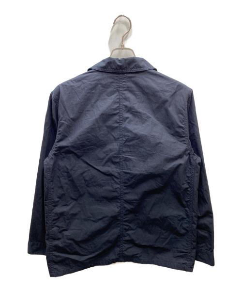F.O.B FACTORY（エフオービー ファクトリー）F.O.B FACTORY (エフオービー ファクトリー) フレンチ シャツジャケット ネイビー サイズ:2の古着・服飾アイテム
