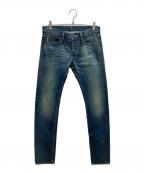 EMPORIO ARMANI JEANSエンポリオアルマーニジーンズ）の古着「デニムパンツ」｜ブルー