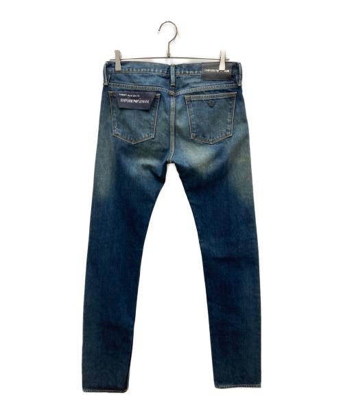 EMPORIO ARMANI JEANS（エンポリオアルマーニジーンズ）EMPORIO ARMANI JEANS (エンポリオアルマーニジーンズ) デニムパンツ ブルー サイズ:30の古着・服飾アイテム