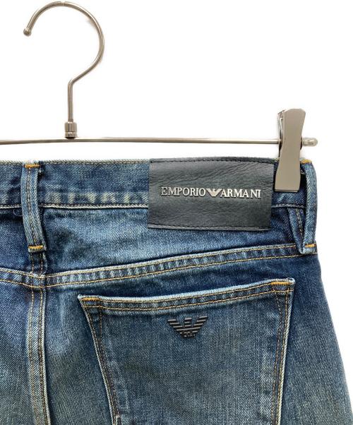 EMPORIO ARMANI JEANS（エンポリオアルマーニジーンズ）EMPORIO ARMANI JEANS (エンポリオアルマーニジーンズ) デニムパンツ ブルー サイズ:30の古着・服飾アイテム
