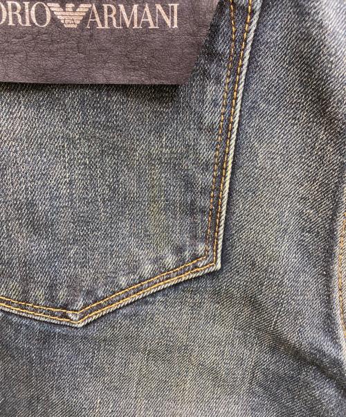 EMPORIO ARMANI JEANS（エンポリオアルマーニジーンズ）EMPORIO ARMANI JEANS (エンポリオアルマーニジーンズ) デニムパンツ ブルー サイズ:30の古着・服飾アイテム