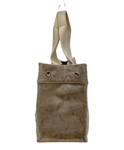 READYMADE（レディメイド）READYMADE (レディメイド) EASY TOTE(S) イージー トート バッグ アイボリー×ブラックの古着・服飾アイテム