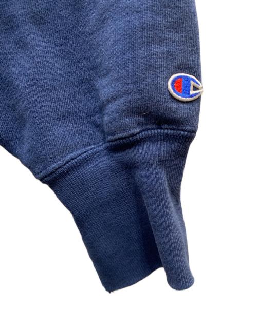 Champion（チャンピオン）Champion (チャンピオン) リバースウィーブ プリントスウェット ネイビー サイズ:XLの古着・服飾アイテム