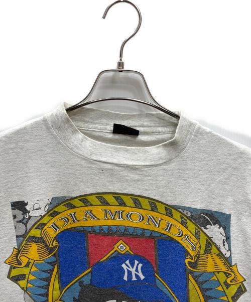 CHANGES（チェンジズ）CHANGES (チェンジズ) ヴィンテージプリントTシャツ グレー サイズ:Ｌの古着・服飾アイテム