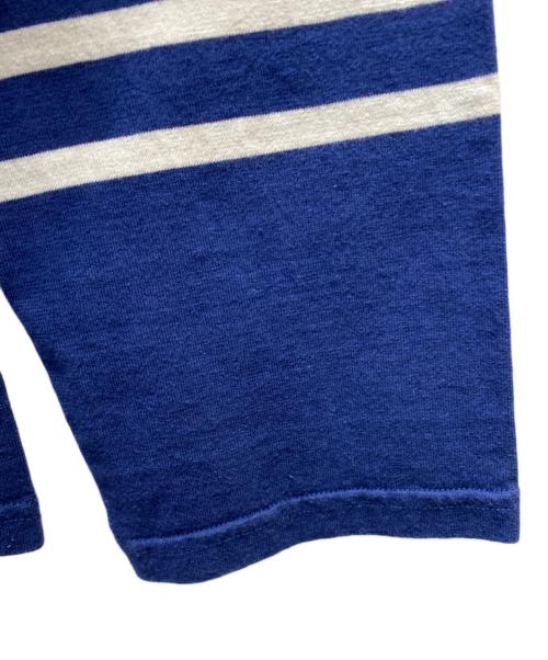 OUTIL（ウティ）OUTIL (ウティ) バスクシャツ ブルー×ホワイト サイズ:3の古着・服飾アイテム