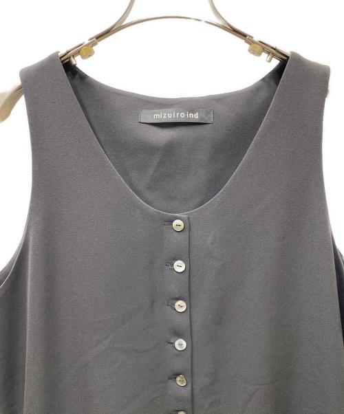 mizuiro-ind（ミズイロインド）mizuiro-ind (ミズイロインド) サロペット ブラック サイズ:FREEの古着・服飾アイテム