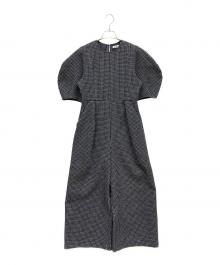 LASHIKU×佐藤佳菜子（ラシク×サトウカナコ）の古着「ツイード オールインワン」｜ブラック