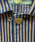TCB JEANS (ティーシービー ジーンズ) Cathatt Chore Coat Stripe ストライプチョアコート ブラウン×ネイビー サイズ:42：29000円