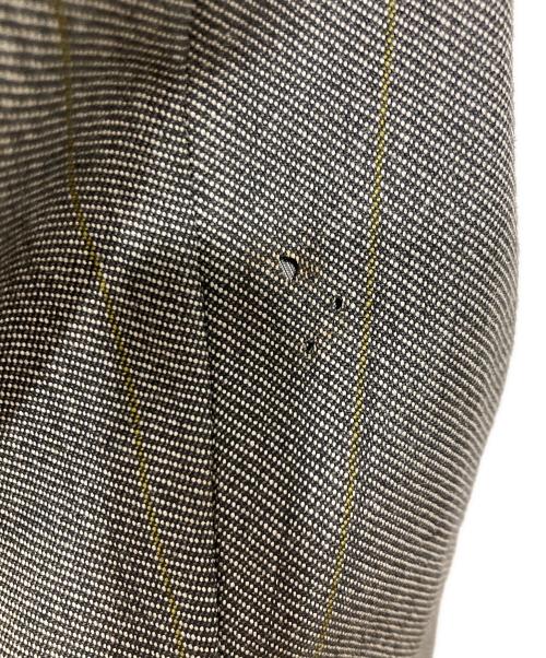 Yves Saint Laurent（イヴサンローラン）Yves Saint Laurent (イヴサンローラン) ダブルジャケットセットアップ グレー サイズ:C-98 W-88 T-175の古着・服飾アイテム