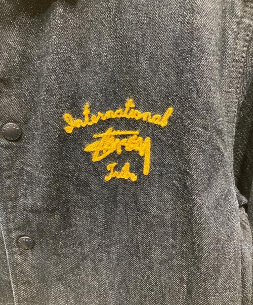stussy（ステューシー）stussy (ステューシー) International Tribe デニムジャケット インディゴ サイズ:Sの古着・服飾アイテム