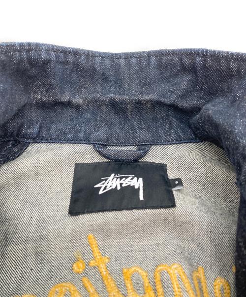 stussy（ステューシー）stussy (ステューシー) International Tribe デニムジャケット インディゴ サイズ:Sの古着・服飾アイテム