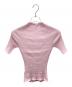 courreges (クレージュ) Solar プルオーバー リブニット ピンク サイズ:S 未使用品：15000円