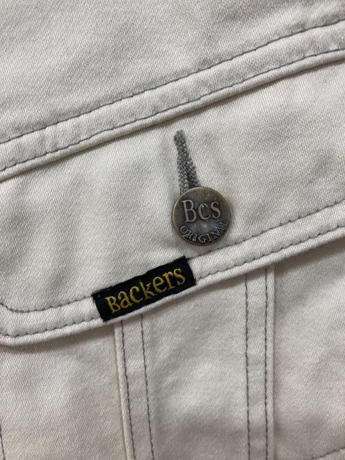 BACKERS（バッカーズ）Backers (バッカーズ) 刺繍コットンワークジャケット アイボリー サイズ:40の古着・服飾アイテム