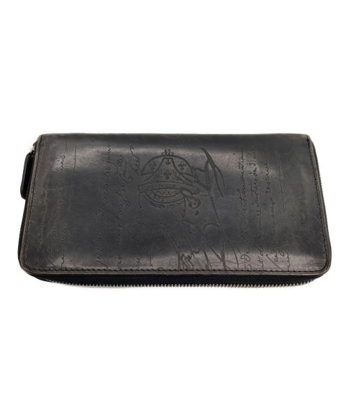 Berluti（ベルルッティ）Berluti (ベルルッティ) カリグラフィーウォレット/長財布 ブラックの古着・服飾アイテム