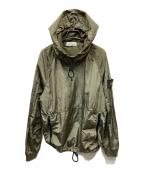 STONE ISLANDストーンアイランド）の古着「NYLON METAL HOODED SMOCK ナイロンスモック」｜グリーン