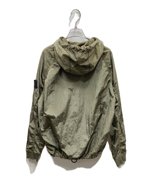 STONE ISLAND（ストーンアイランド）STONE ISLAND (ストーンアイランド) NYLON METAL HOODED SMOCK ナイロンスモック グリーン サイズ:Lの古着・服飾アイテム