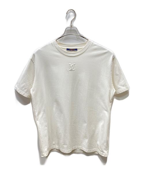 LOUIS VUITTON（ルイ ヴィトン）LOUIS VUITTON (ルイ ヴィトン) エンボスLV Tシャツ ホワイト サイズ:XLの古着・服飾アイテム