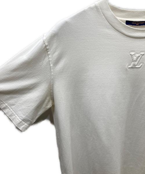 LOUIS VUITTON（ルイ ヴィトン）LOUIS VUITTON (ルイ ヴィトン) エンボスLV Tシャツ ホワイト サイズ:XLの古着・服飾アイテム