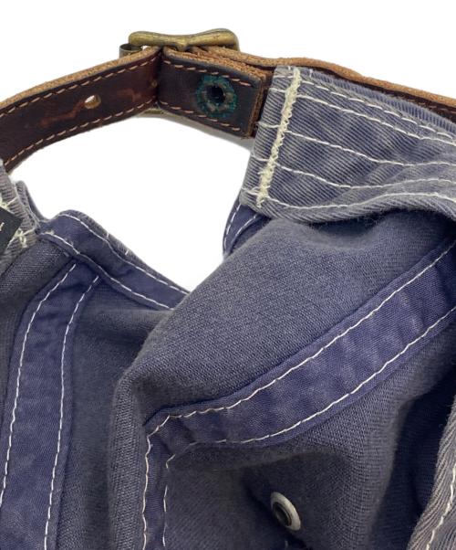 RRL（ダブルアールエル）RRL (ダブルアールエル) Logo Patch Twill Trucker Cap ロゴパッチトラッカーキャップ ネイビー サイズ:ONE SIZE FITS ALLの古着・服飾アイテム