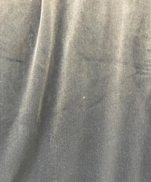 YAECA（ヤエカ）YAECA (ヤエカ) Fastener slit velours jumpsuit / ファスナースリットジャンプスーツ グレー サイズ:38の古着・服飾アイテム
