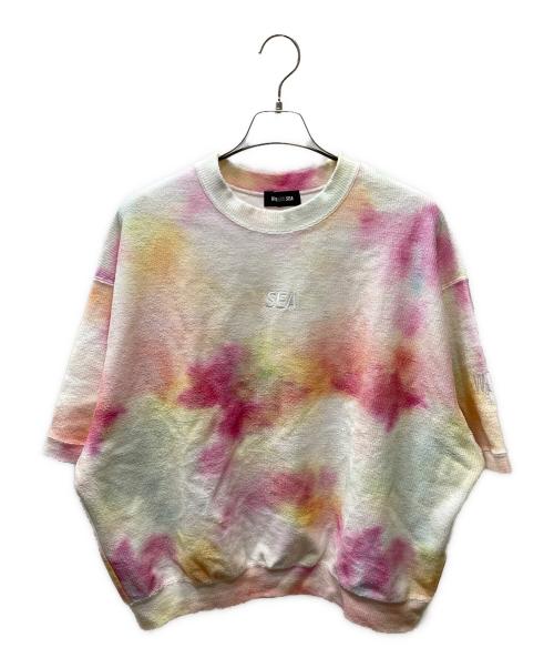 WIND AND SEA（ウィンダンシー）WIND AND SEA (ウィンダンシー) 半袖スウェット ピンク サイズ:Mの古着・服飾アイテム