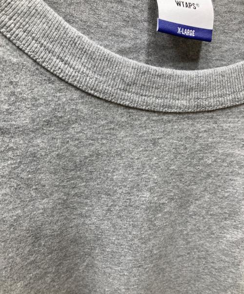 Champion（チャンピオン）Champion (チャンピオン) WTAPS (ダブルタップス) 21SS ChampionL/S T-Shirt ロングスリーブカットソー グレー サイズ:XLの古着・服飾アイテム