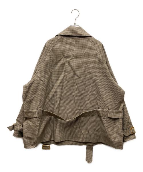 Ameri（アメリ）AMERI (アメリ) DADDY MIDI TRENCH COAT コート ブラウン サイズ:Mの古着・服飾アイテム