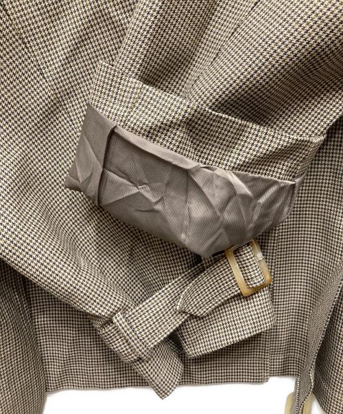 Ameri（アメリ）AMERI (アメリ) DADDY MIDI TRENCH COAT コート ブラウン サイズ:Mの古着・服飾アイテム