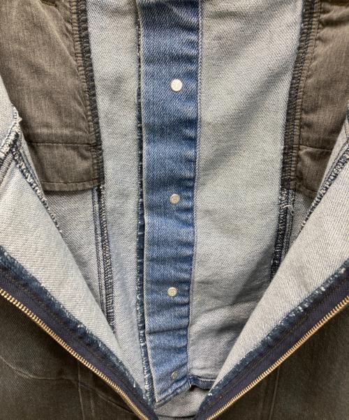 PRANK PROJECT（プランクプロジェクト）PRANK PROJECT (プランクプロジェクト) 2WAY Lame Denim Dress キャミソールワンピース インディゴ サイズ:36の古着・服飾アイテム