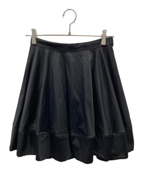 LIMI feu（リミフゥ）LIMI feu (リミフゥ) コットンストレッチ立体ミニスカート ブラック サイズ:Sの古着・服飾アイテム