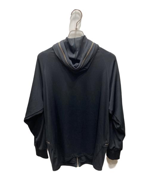 ACOUD by CHANU（アクオド バイ チャヌ）ACOUD by CHANU (アクオド バイ チャヌ) ジップパーカー ブラック サイズ:Freeの古着・服飾アイテム