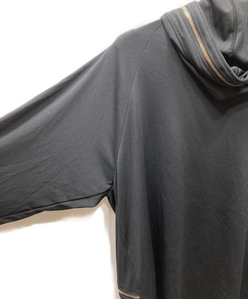 ACOUD by CHANU（アクオド バイ チャヌ）ACOUD by CHANU (アクオド バイ チャヌ) ジップパーカー ブラック サイズ:Freeの古着・服飾アイテム