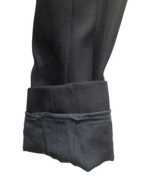HAIDER ACKERMANN（ハイダーアッカーマン）HAIDER ACKERMANN (ハイダーアッカーマン) 変形ノーカラージャケット ブラック サイズ:36の古着・服飾アイテム