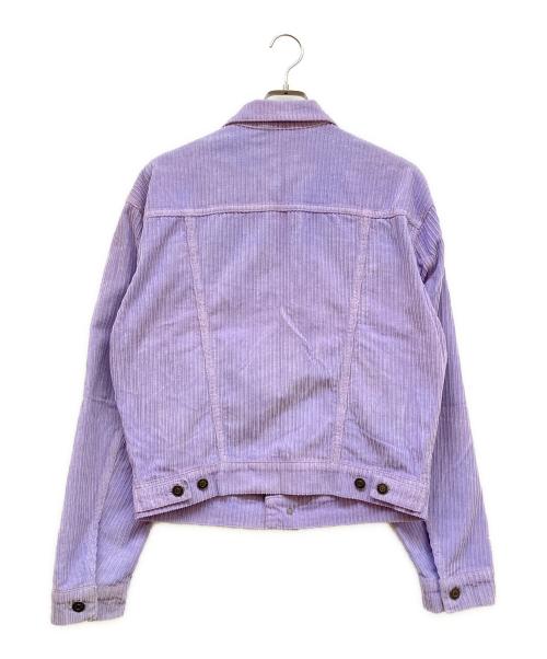 MSGM（エムエスジーエム）MSGM (エムエスジーエム) コーデュロイジャケット パープル サイズ:SIZE 48の古着・服飾アイテム