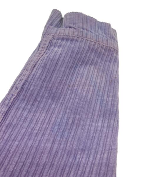 MSGM（エムエスジーエム）MSGM (エムエスジーエム) コーデュロイジャケット パープル サイズ:SIZE 48の古着・服飾アイテム