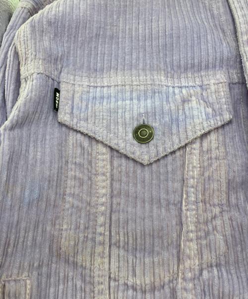 MSGM（エムエスジーエム）MSGM (エムエスジーエム) コーデュロイジャケット パープル サイズ:SIZE 48の古着・服飾アイテム