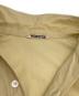 中古・古着 AURALEE (オーラリー) WASHED FINX TWILL BIG HALF SLEEVED SHIRTS コットン半袖シャツ イエロー サイズ:4：10000円