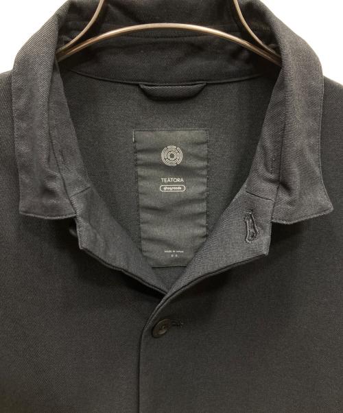 teatora（テアトラ）teatora (テアトラ) CARTRIDGE SHIRT - GC #SHADOW カートリッジシャツ ブラック サイズ:2の古着・服飾アイテム