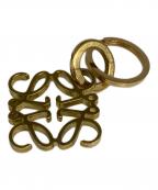 LOEWEロエベ）の古着「ANAGRAM KEYRING/アナグラムキーリング」｜ゴールド