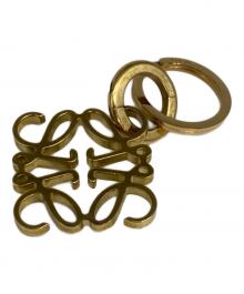 LOEWE（ロエベ）の古着「ANAGRAM KEYRING/アナグラムキーリング」｜ゴールド