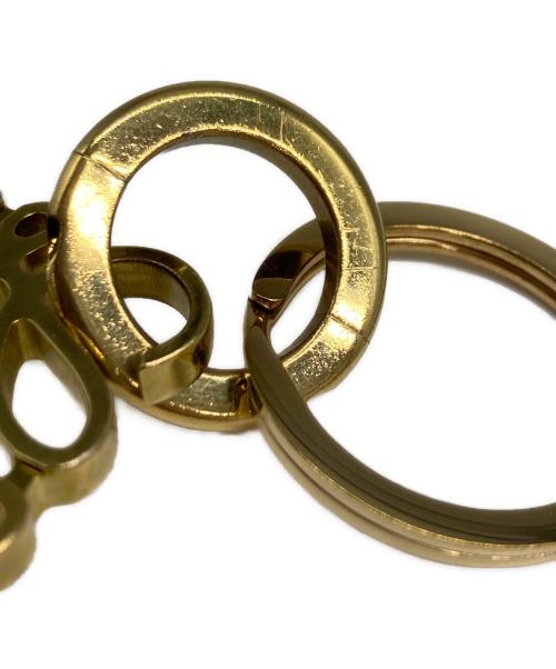LOEWE（ロエベ）LOEWE (ロエベ) ANAGRAM KEYRING/アナグラムキーリング ゴールドの古着・服飾アイテム