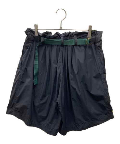KOLOR（カラー）KOLOR (カラー) ナイロンタイプライターショートパンツ ブラック サイズ:2の古着・服飾アイテム