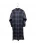 AURALEE (オーラリー) SUPER LIGHT WOOL CHECK MAXI ONE-PIECE ブラック：10000円