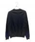 COMME des GARCONS SHIRT (コムデギャルソンシャツ) ウールニット ブラック×ブルー サイズ:XL：13000円