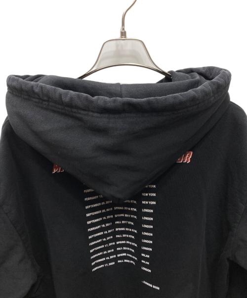 MM6 Maison Margiela（エムエムシックスメゾンマルジェラ）MM6 Maison Margiela (エムエムシックスメゾンマルジェラ) プルオーバーパーカー ブラック サイズ:Sの古着・服飾アイテム