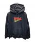 MM6 Maison Margiela（エムエムシックスメゾンマルジェラ）の古着「プルオーバーパーカー」｜ブラック