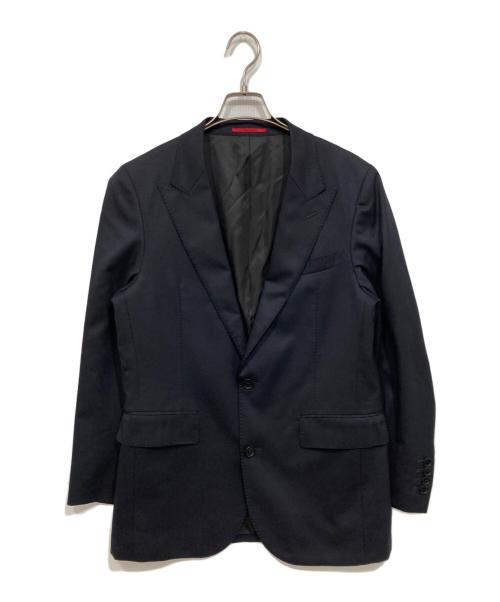 DRESSTERIOR（ドレステリア）DRESSTERIOR (ドレステリア) Super100 ウール2Bテーラードジャケット ネイビー サイズ:Mの古着・服飾アイテム