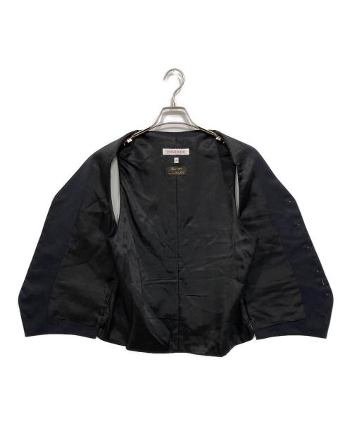 DRESSTERIOR（ドレステリア）DRESSTERIOR (ドレステリア) Super100 ウールジレ ネイビー サイズ:Mの古着・服飾アイテム