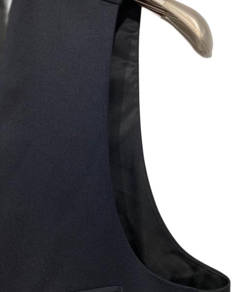 DRESSTERIOR（ドレステリア）DRESSTERIOR (ドレステリア) Super100 ウールジレ ネイビー サイズ:Mの古着・服飾アイテム
